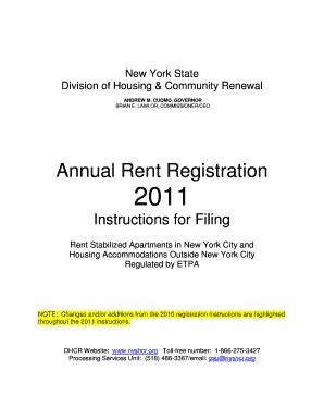 annual rent registration online nyc